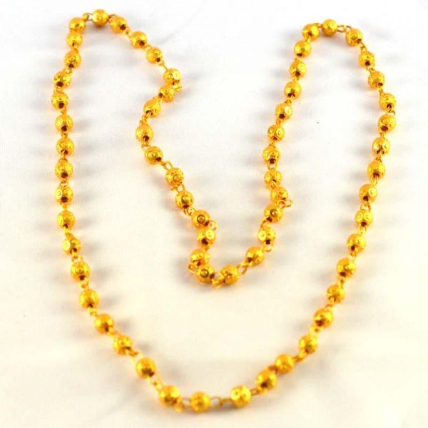 Gold plattedmoti mala